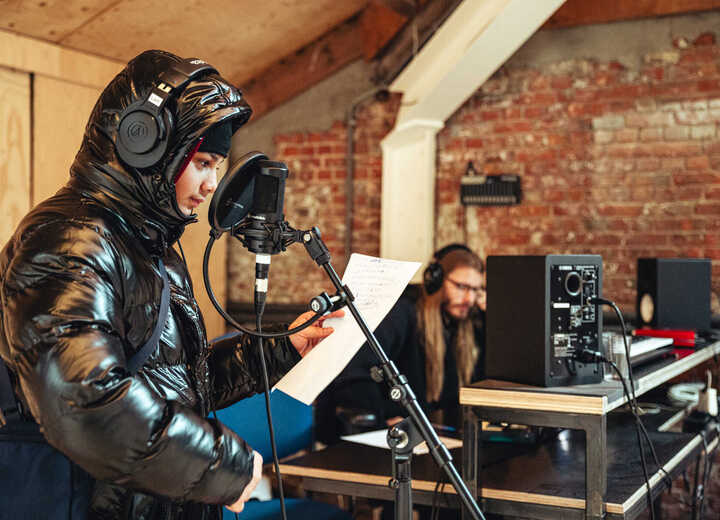 Reserveer gratis onze muziekstudio